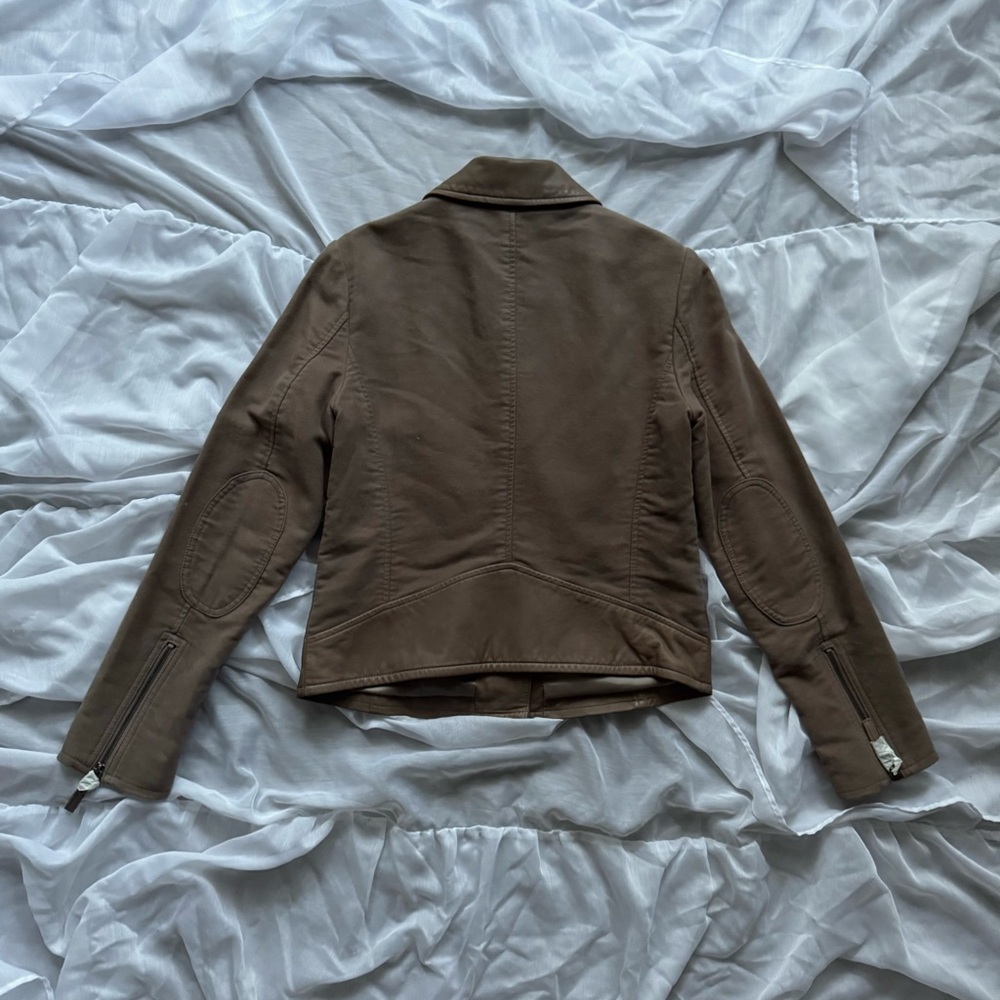 Joie Lambskin Leather Moto Jacket - Picture 15 of 15
